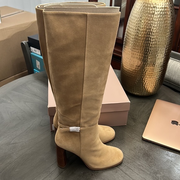 Franco Sarto Cassie Womens Zipper Round Toe Knee-High Boots - Picture 6 of 7